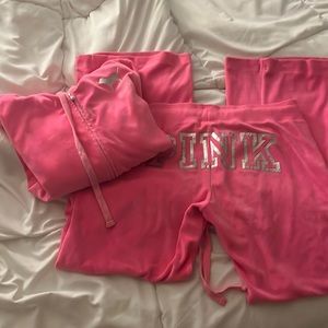 victoria’s secret pink tracksuit